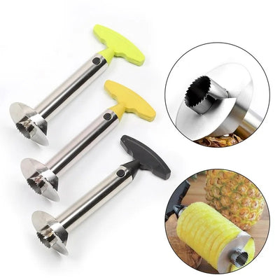 Pineapple Slicer Peeler Cutter Parer Knife Stainless Steel Kitchen Fruit Tools Cooking Tools kitchen accessories kitchen gadgets

 3,000+ sold