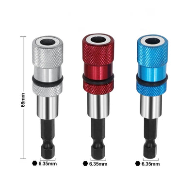 1pcs Hex Shank Screw Depth Magnetic Screwdriver Bit Holder 1/4 Inch Hex Driver with Drill Bits Bar Extension Scewdriver Bit