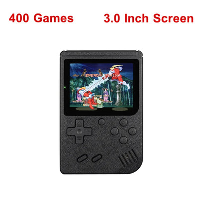 Retro Portable Mini Handheld Video Game Console 8-Bit 3.0 Inch Color LCD Kids Color Game Player Built-in 400 games - My Store